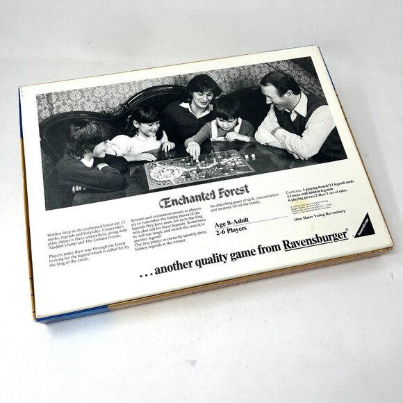 Complete ~ Vintage 1987 Enchanted Forest Treasure Hunt Ravensburger Board Game - Picture 2 of 8
